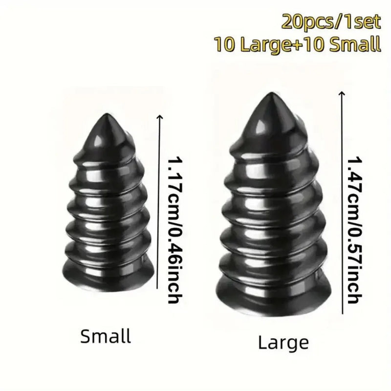 20pcs Universal Tire Repair Screw in Rubber Plug Nail Car Tyre Puncture Kit