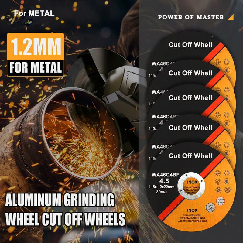 50 x 115mm ULTRA THIN 1mm METAL CUTTING BLADE DISC FOR STEEL & STAINLESS ANGLE[50PCS]