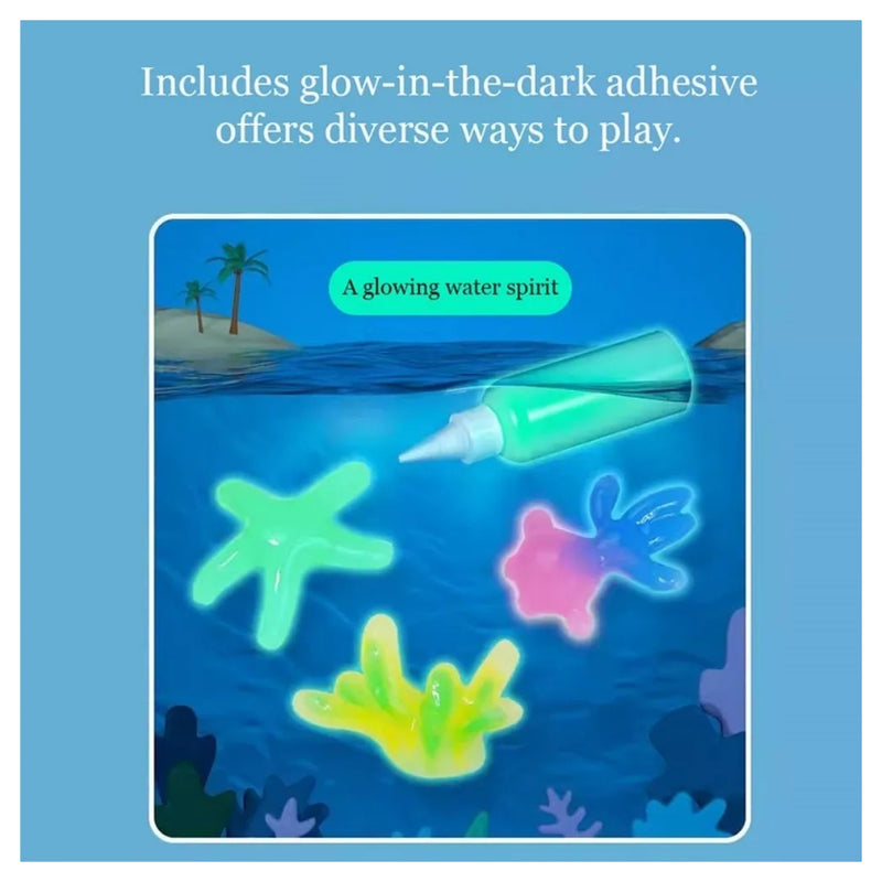 Water Fairy DIY Jelly Toy Making Kit, Complete Magic Water Craft Set for Kids Handicraft