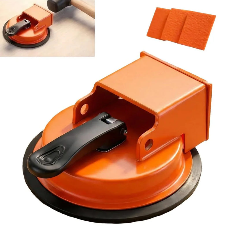 Upgraded Floor Gap Fixer Tool, Heavy Duty Suction Cup Plank Grabber with 3 Pads