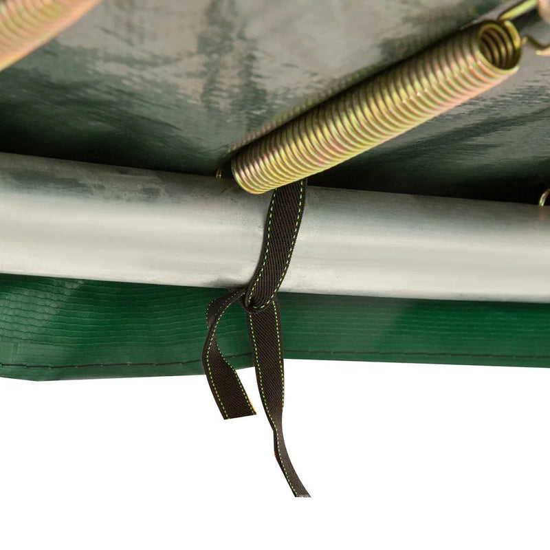 HOMCOM 12FT Trampoline Spring Cover, Plastic Trampoline Pad Replacement Safety Guard, Green
