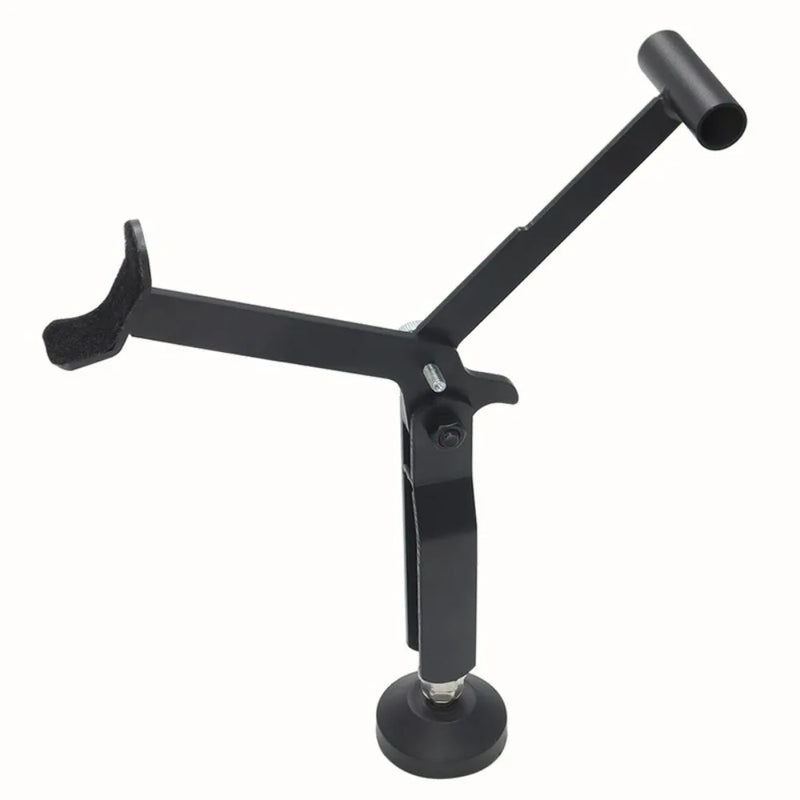 Motorbike Single Side Stand Motorcycle Front Rear Wheel Lift Stand Support Black