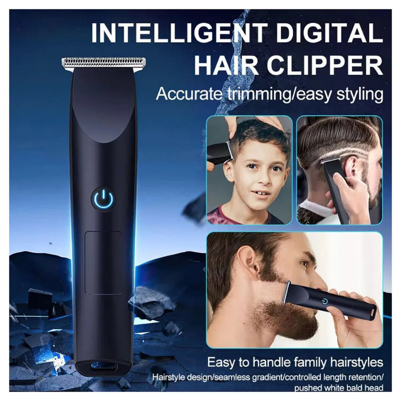 Men Pro Electric Hair Clippers Beard Trimmer Cutting Barber Shaving Machine Black (US Logistics For USPS/DHL/Fedex/UPS. No designated logistics accepted，TK/TMEU only For self-pickup）