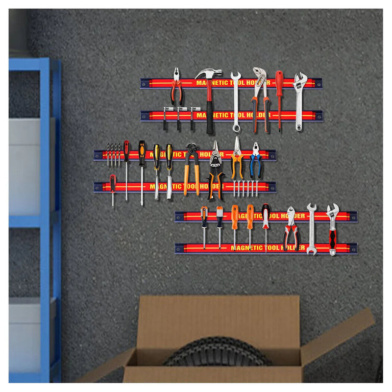 6x18" Heavy Duty Magnetic Tool Bar Storage Holder Rack Garage Wall Holder Strips