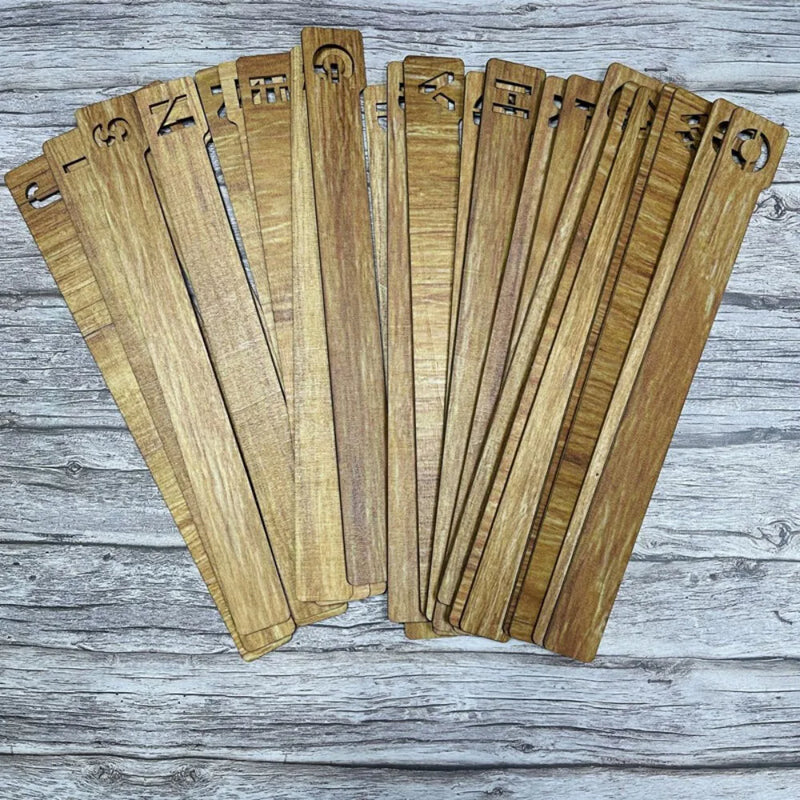 26PCS Vinyl Record Dividers Premium-Wooden Music Divider for Lps-and Record UK