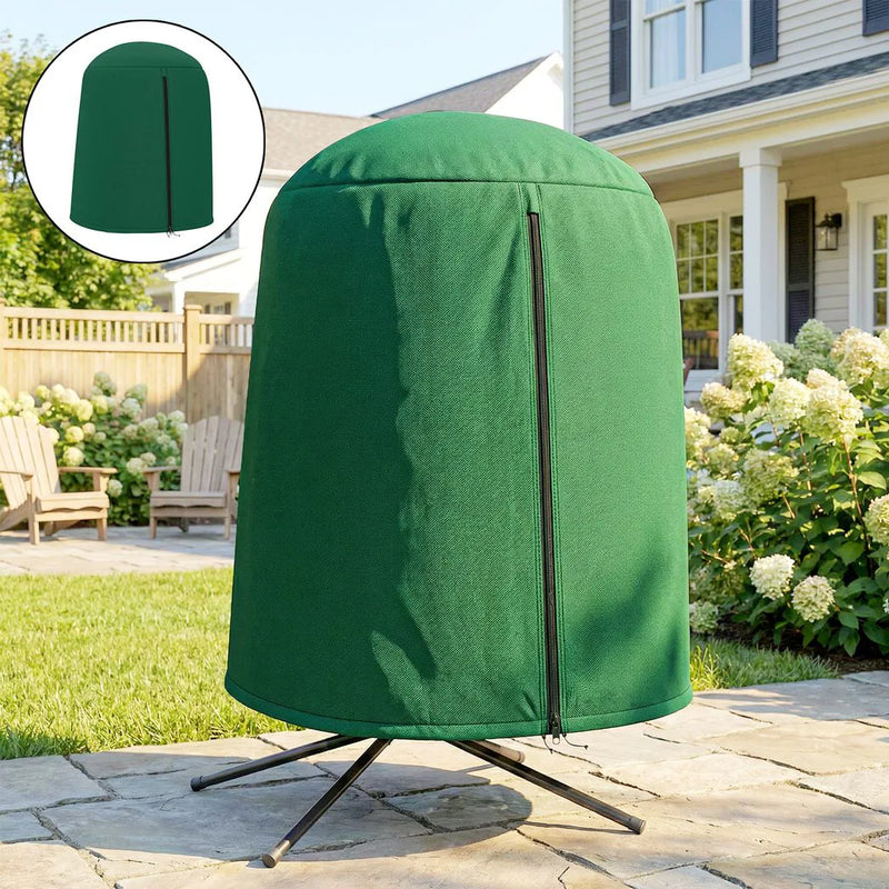 Outsunny 190 x F128cm Hanging Egg Chair Furniture Cover - Green