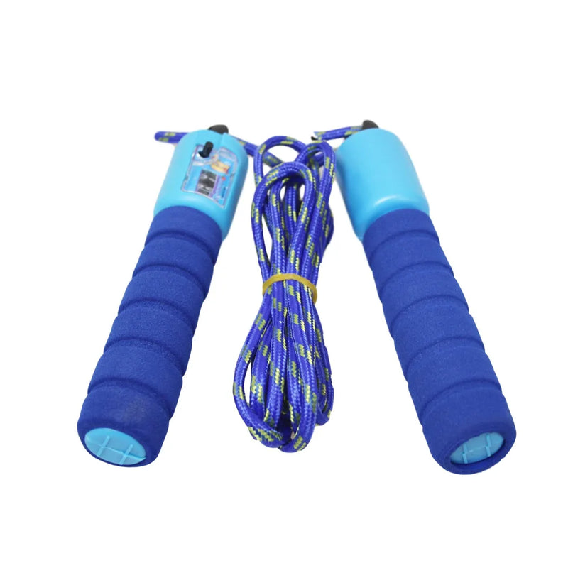 Children'S Skipping Rope With Counter, Soft Handle &Amp; Rope – Assorted Colours