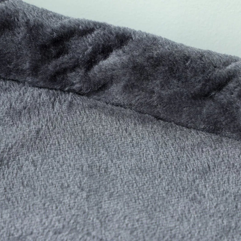 PawHut 66 cm Small Cat Tree for Large Cats, Cat Tower w/ Large Top Perch, 2 Condos, Sisal Scratching Post, Toy Ball, Dark Grey