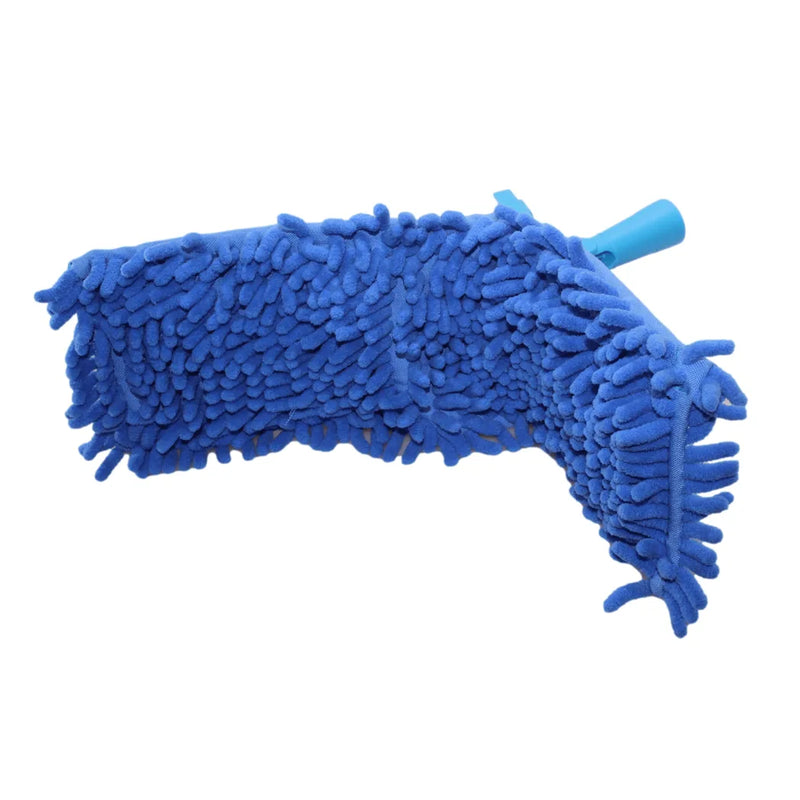 Flat Microfibre Floor Mop With E x pandable Stick Pole Handle Assorted Colours