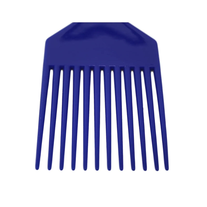 Plastic 3 Piece Afro Hair Styling Hair Comb Long Teeth Untangling Comb Assorted Colours