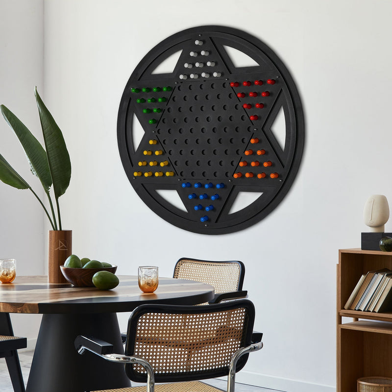Giant Chinese Checkers Game Board