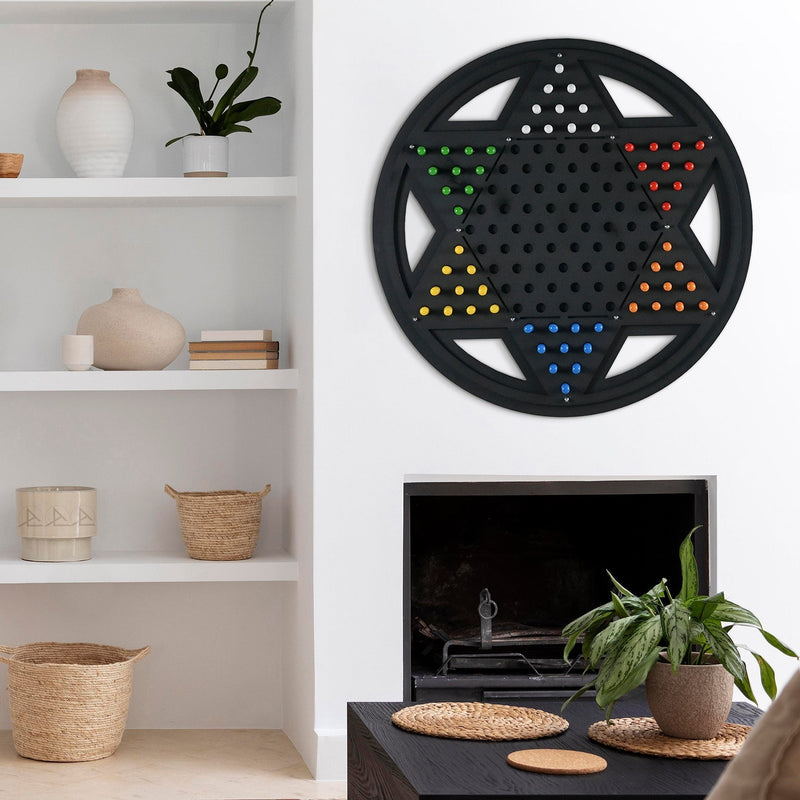 Giant Chinese Checkers Game Board