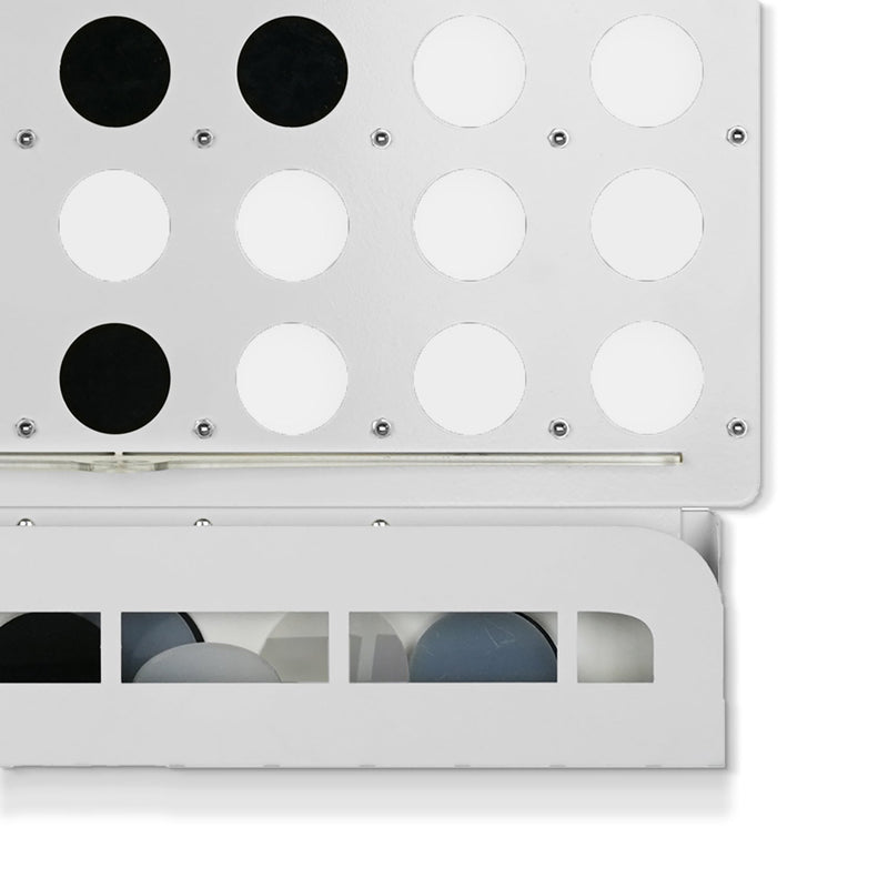 White Four in a Row Wall Game