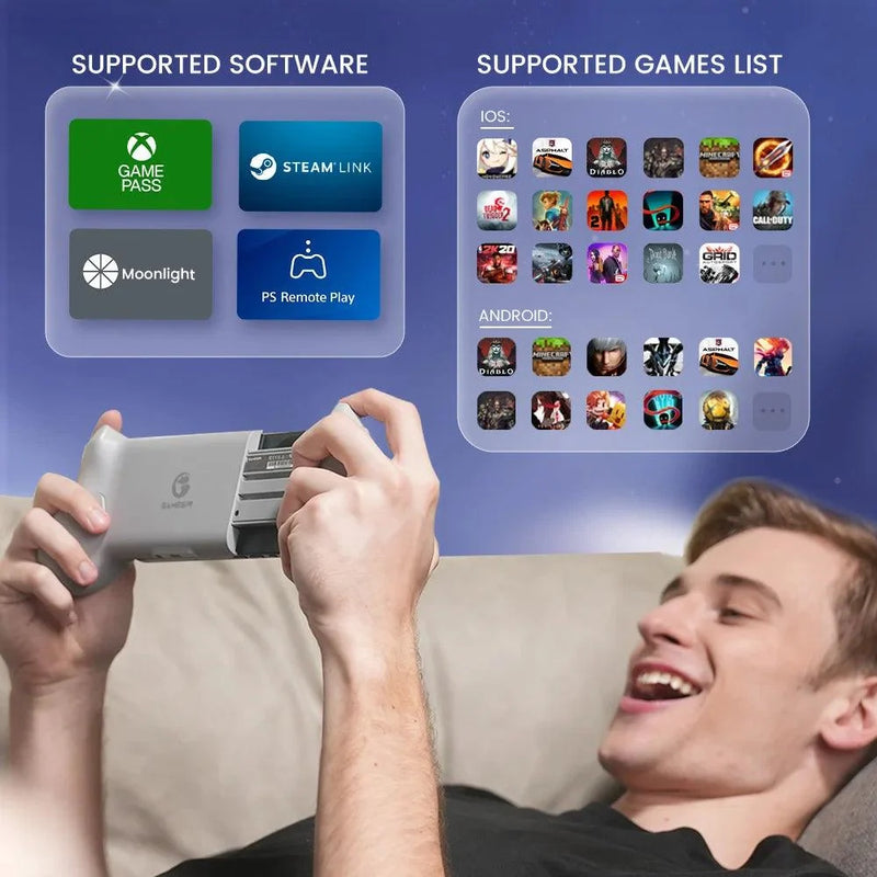 GameSir G8 Galileo Mobile Phone Game Controller for iPhone 15 & Android