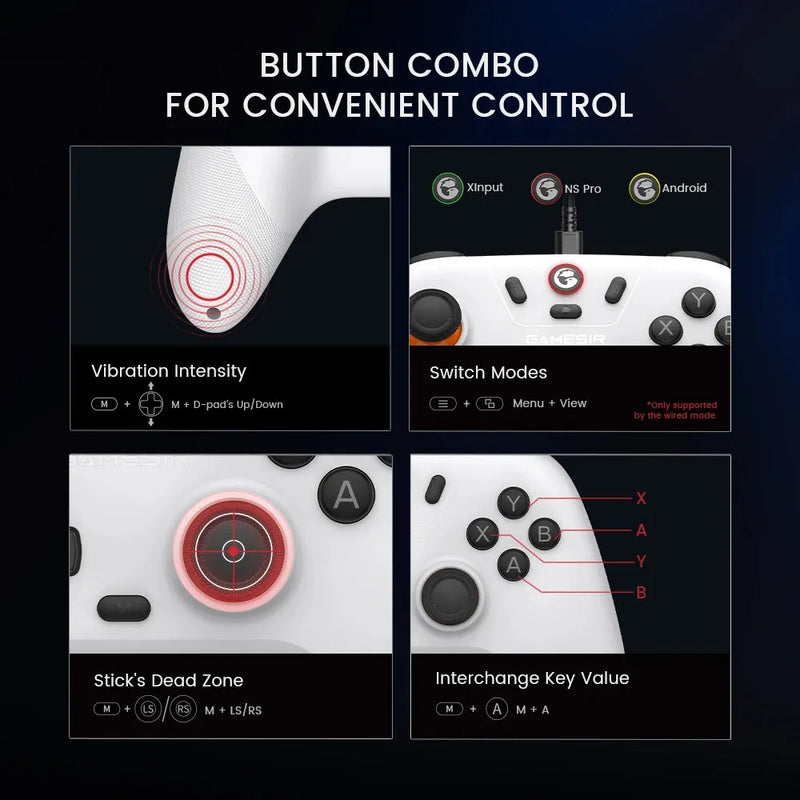 GameSir Nova Lite Wireless Gamepad Controller Bluetooth & 2.4g Dongle