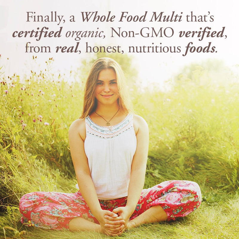 Garden of Life Organics Womens Multivitamin - One Daily Whole-Food Vitamin, 30 Tablets