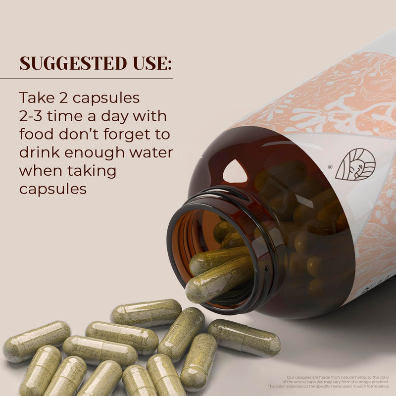 Garden Organics Bugleweed 120 Capsules | High-Potency Vegan Herbal Dietary Supplement