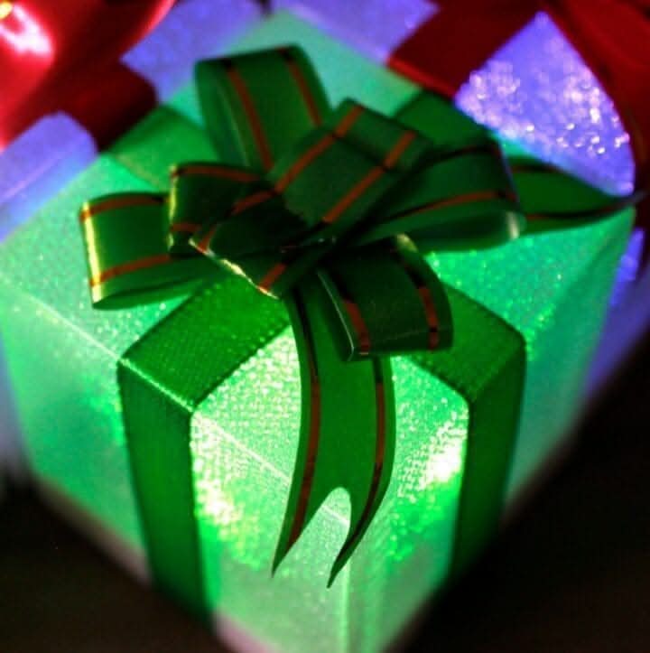 5 LED Colour Changing Parcel Path Lights