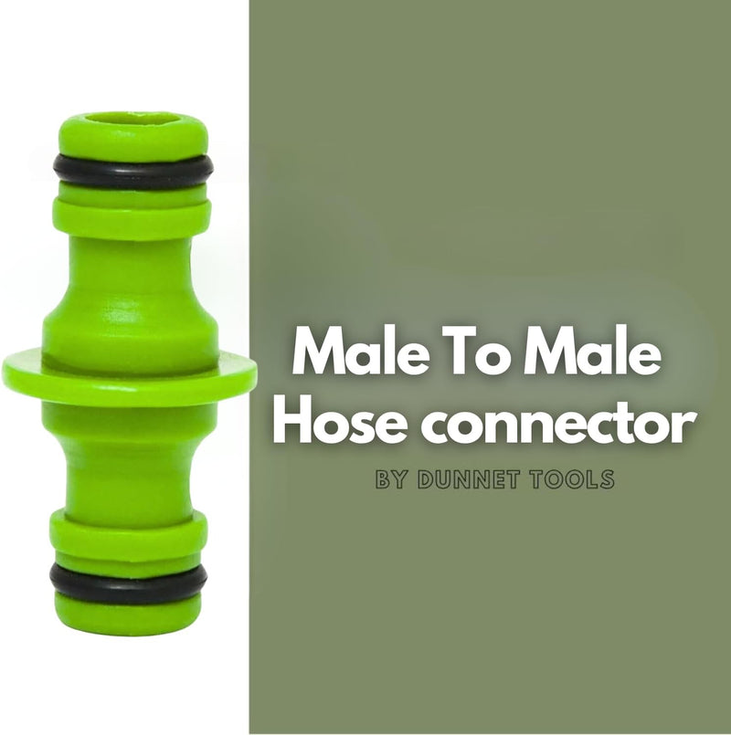 Double Male Hose Connector for Garden Hose Extensions