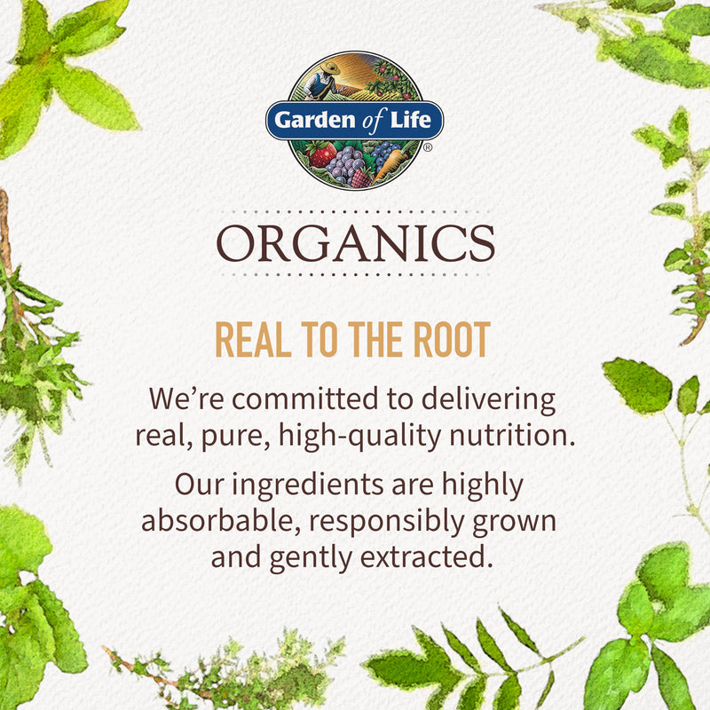 Garden of Life Organics Women’s Multi – Vegan Whole Food Multivitamin (120 Tablets)