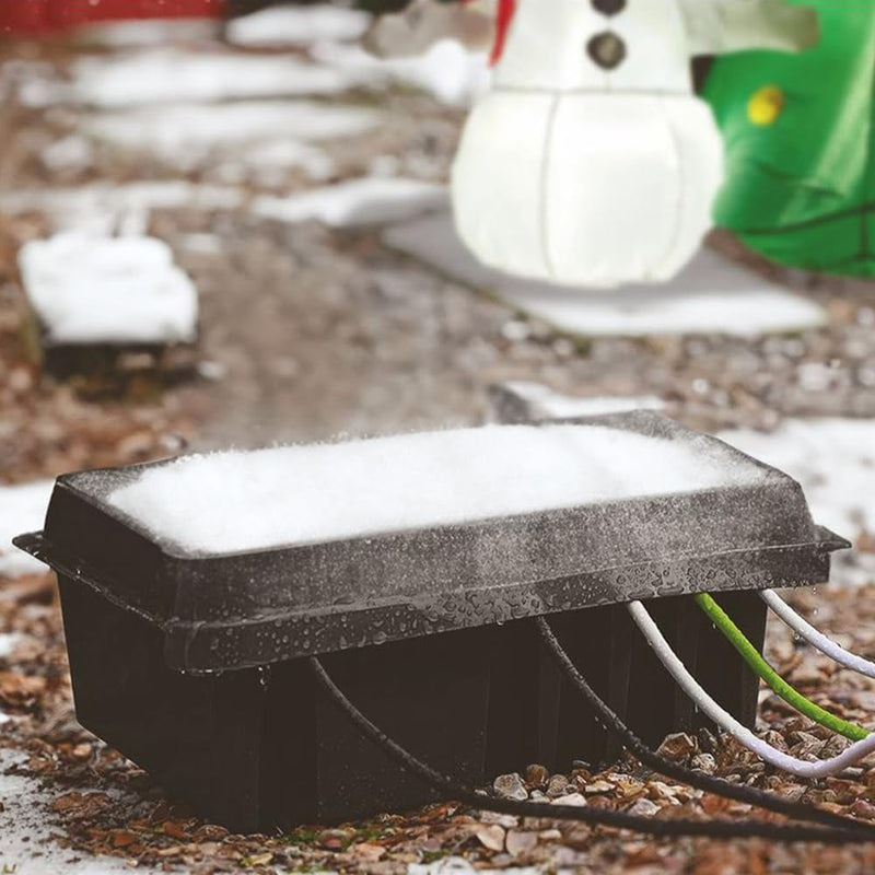 Large Weatherproof Outdoor Electrical Connection Box 33cm