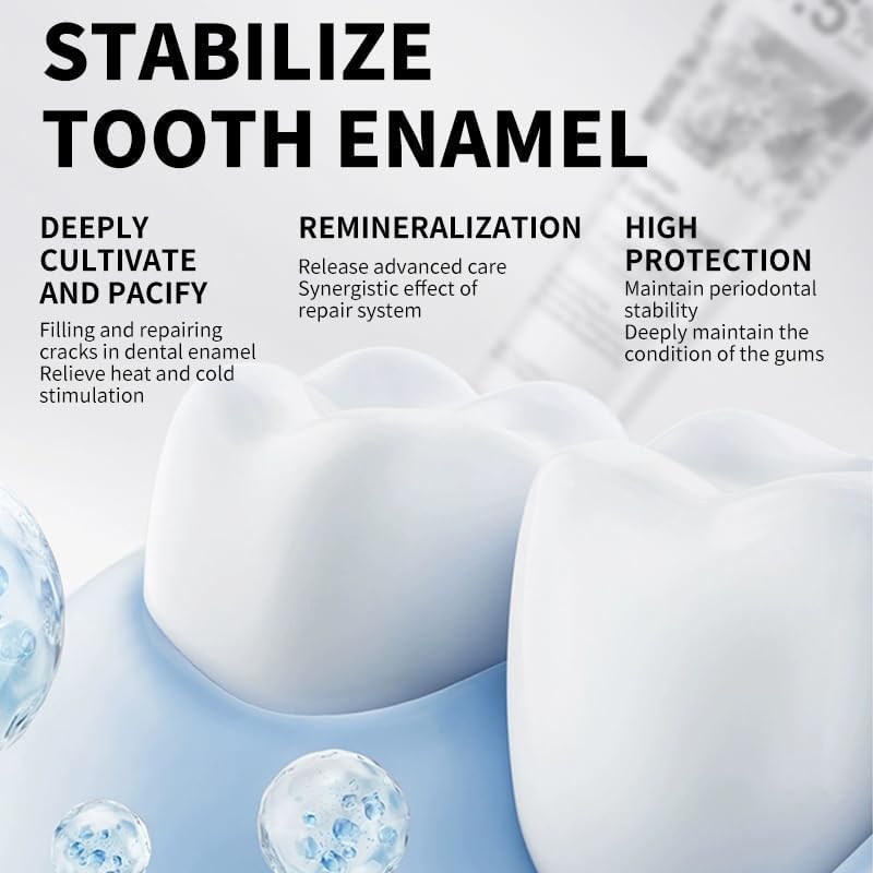 GEELIKE Nano Hydroxyapatite Toothpaste 7.5% nHAP – Enamel Strengthening, Fluoride-Free