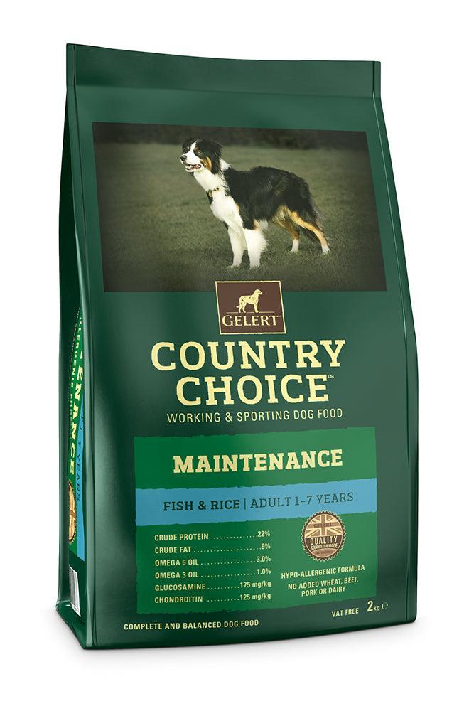Gelert C Choice Maintenance Fish & Rice 2kg