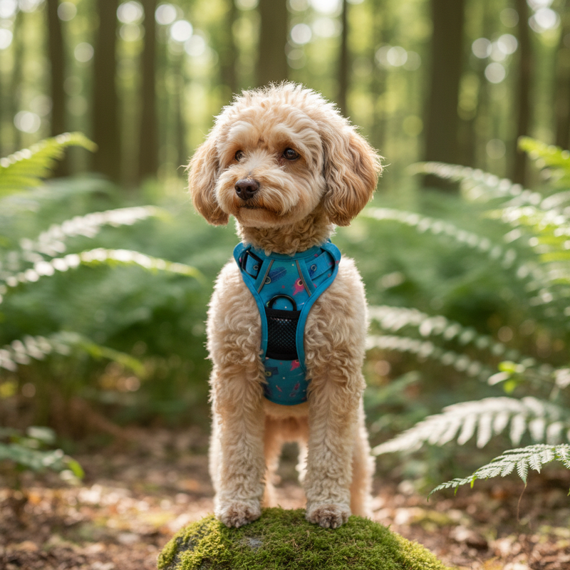 Power Peacock Tactical Dog Harness – No Pull & Fully Adjustable