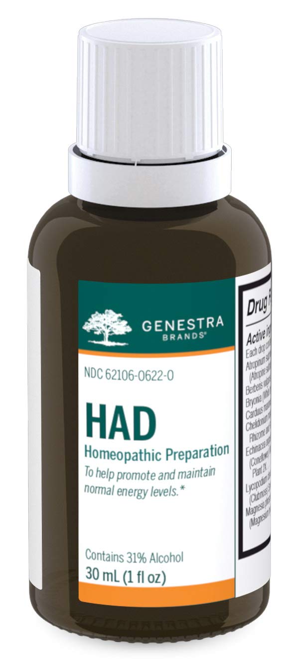 Genestra Brands HAD | Support for Normal Energy Levels | 1 fl. oz.