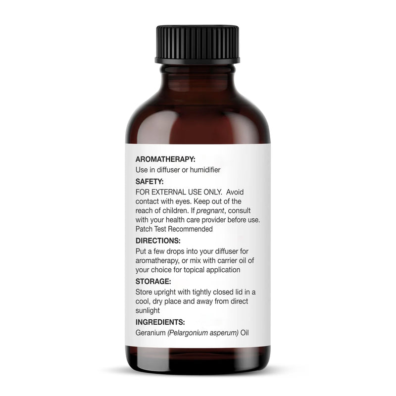 Majestic Pure Geranium Essential Oil - 100% Pure & Natural, 1 Fl Oz