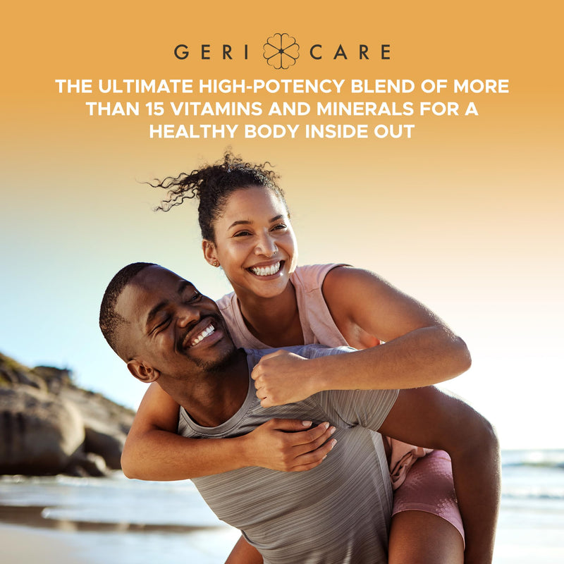 One-Daily Multivitamin with Minerals for Men & Women (100 Tabs) – GeriCare | High-Potency Daily Nutrition