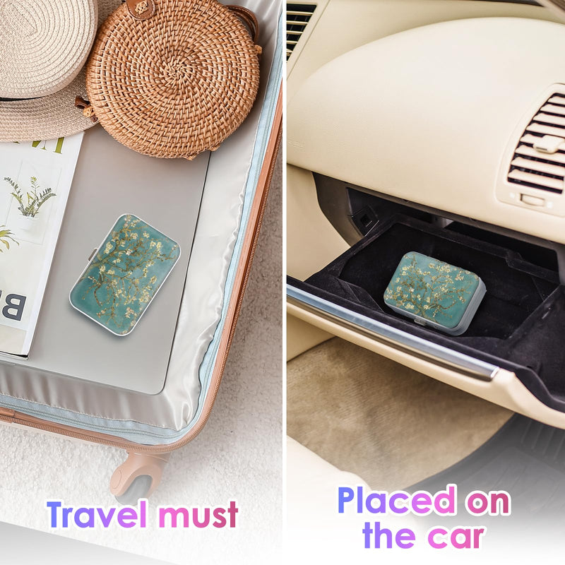 Gerkia Dental Floss Portable Case – Travel-Ready Floss Dispenser (Alphabet 3-Piece Design)