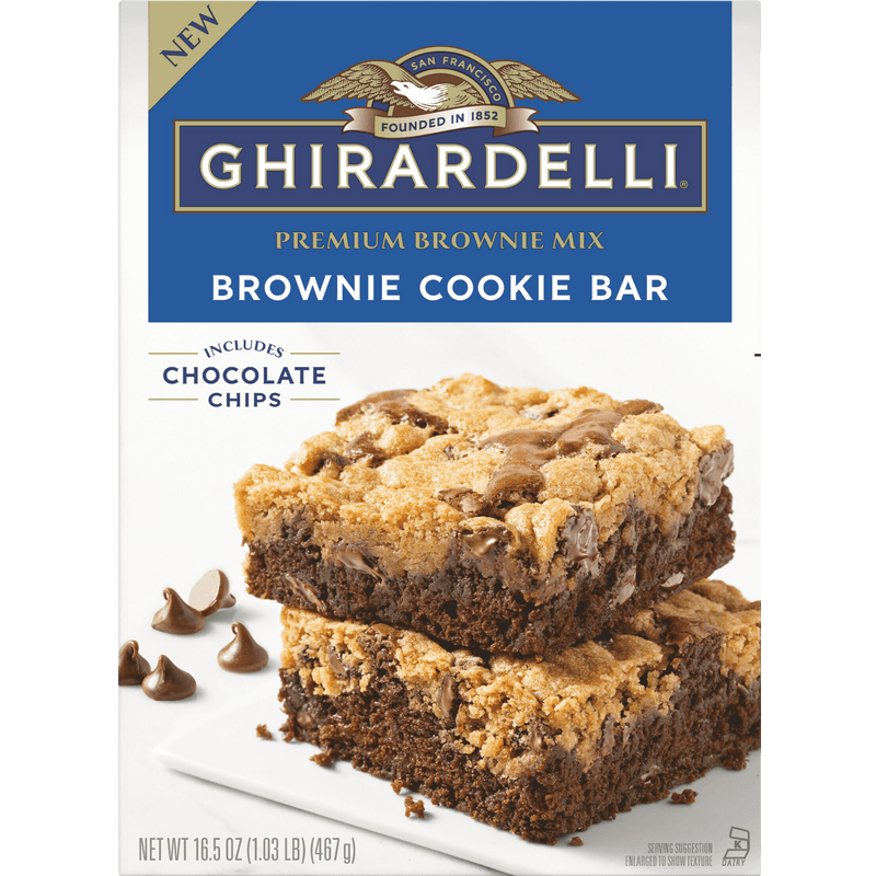Ghirardelli Cookie Bar Brownie Mix | 467g | Box Dented - InStock