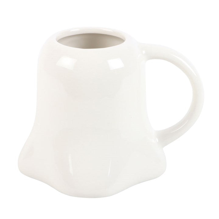 Halloween Ghost Mug With Bow Tie
