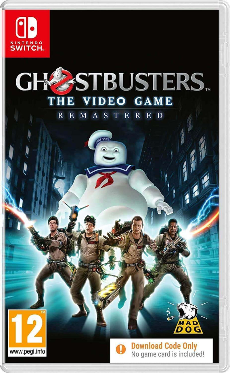 Ghostbusters The Video Game Remastered Nintendo Switch (Code In a Box)