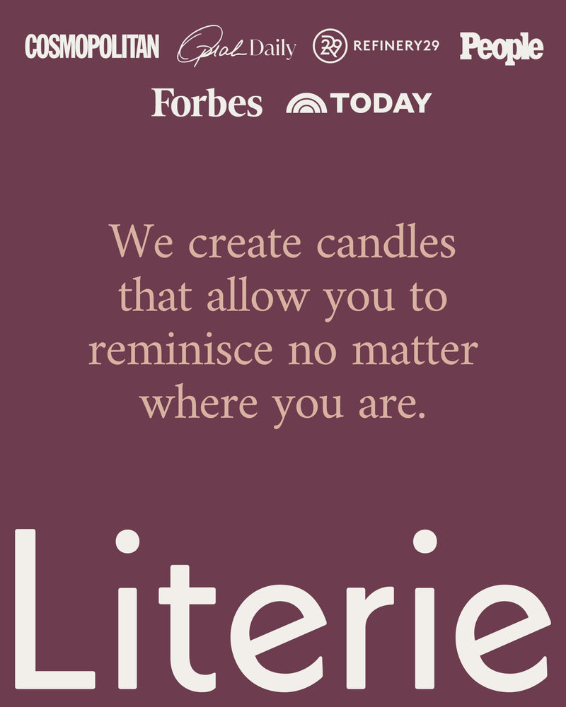 Literie NYC-Inspired Scented Candle: Hamptons Rosé & Melon, 9oz, 50h Burn