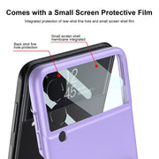 GKK Ultra-thin Full Coverage Phone Flip Case with Wristband, For Samsung Galaxy Z Flip4 - InStock