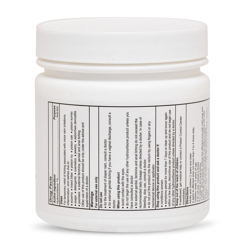 Globe Hydrocortisone 1% Cream with Aloe – 16 oz Jar (Pack of 2) | Maximum-Strength Anti-Itch Relief