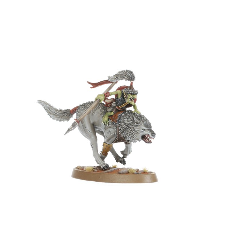 Gloomspite Gitz: Snarlboss & Wolfgit Retinue