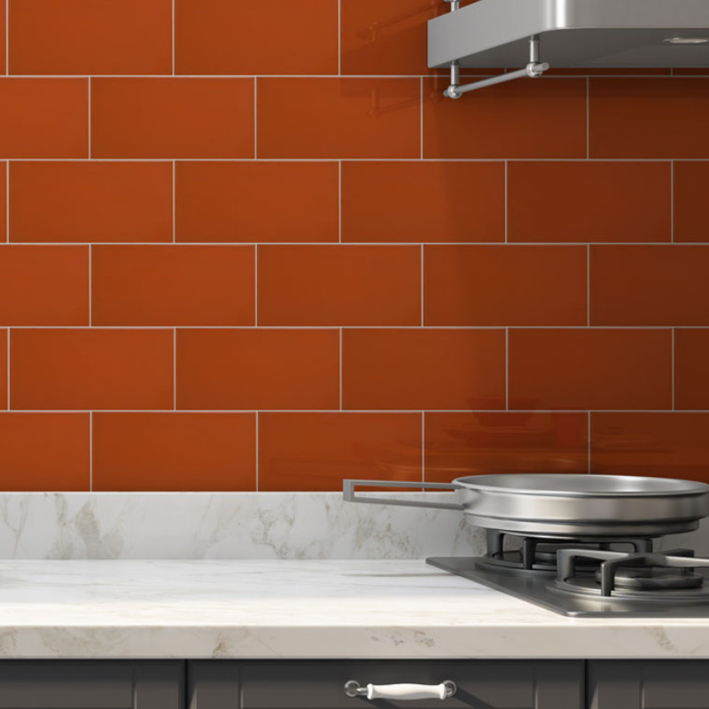 Prismatics Gloss Pumpkin - 150mm x 150mm (44 per Box)