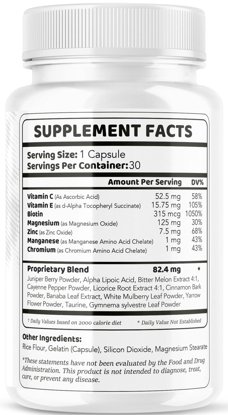 (3 Pack) Gluco Renu Capsules – Premium GlucoRenu Supplement, 90 Capsules