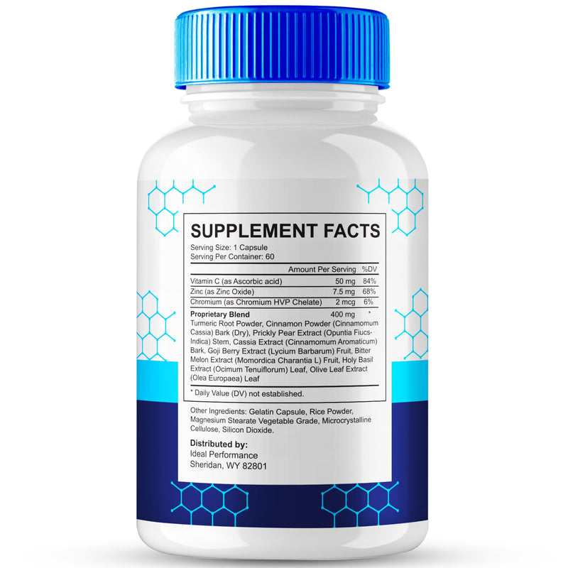 Gluctose Advanced Blood Formula Capsules - Official Gluctose Supplement Pills (2 Pack) for Healthy Balance & Well-Being