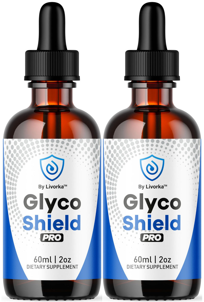 (2 Pack) Glyco Shield Drops – GlycoShield Pro Blood Formula Drops – 2 Bottles (2 Months)