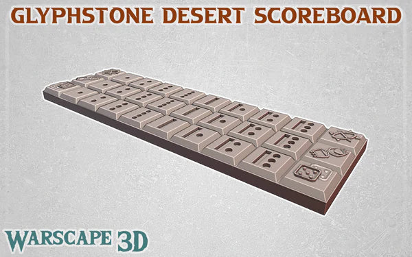 Score Board, Reroll + turn tracker Fantasy Football, Blood Bowl, Battle ball etc