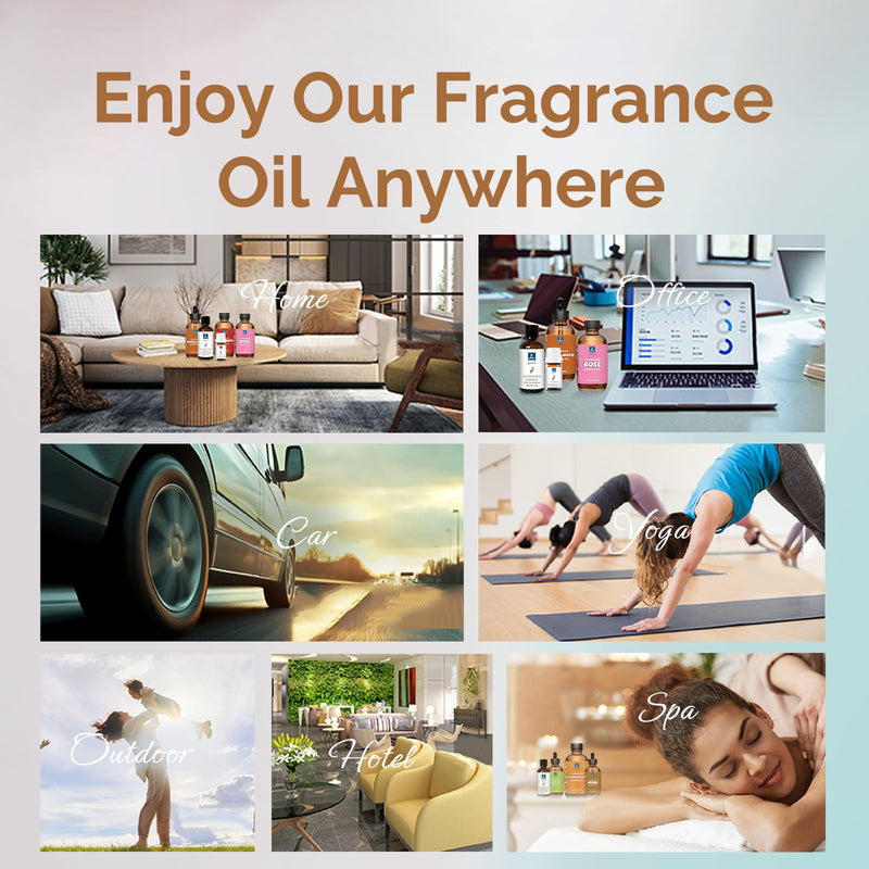 GM Gumili Linen Whisper Fragrance Oil 2oz – Fresh Linen Scent for Diffusers, Candles, Soap