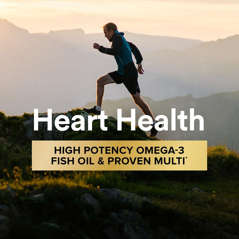 GNC Mega Men Energy & Metabolism Vitapak — 5-in-1 Pack, 300mg Caffeine, 30 Daily Packs