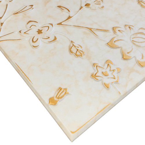 Gold Flowers: Decorative Ceiling & Wall Panels - 2m2 (21.52 sqft) - 8 Panels - InStock