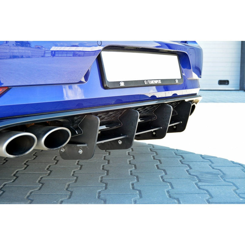 Maxton Design - REAR DIFFUSER VW GOLF R 7.5 (2017-19)