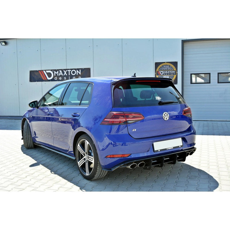 Maxton Design - REAR DIFFUSER VW GOLF R 7.5 (2017-19)