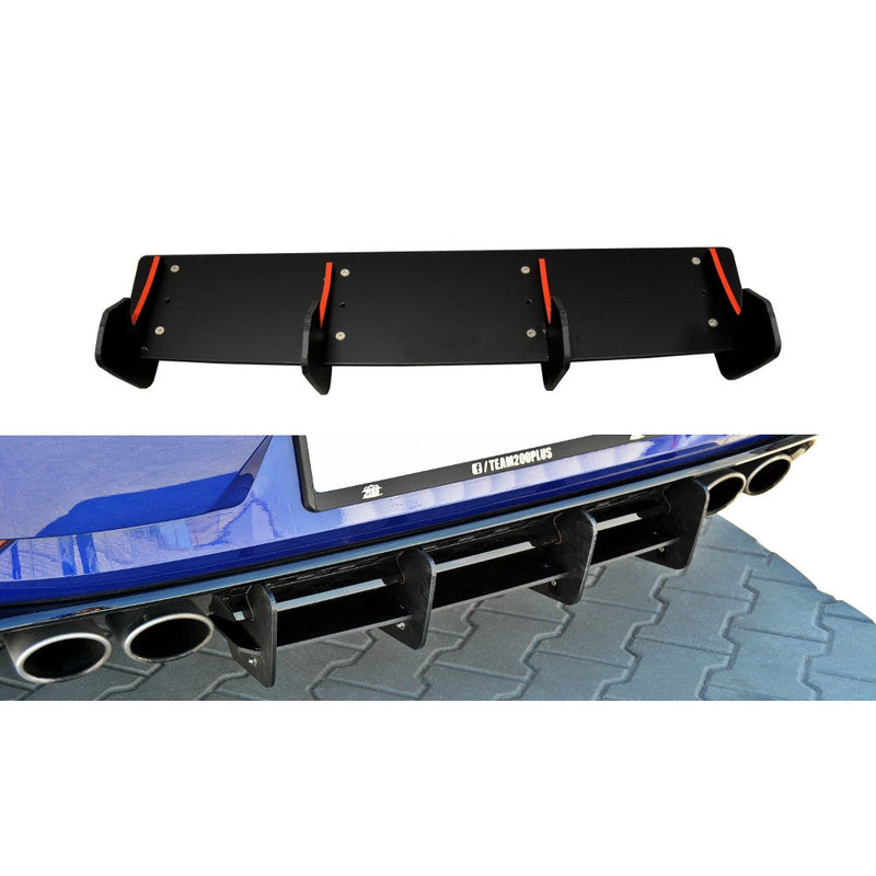 Maxton Design - REAR DIFFUSER VW GOLF R 7.5 (2017-19)